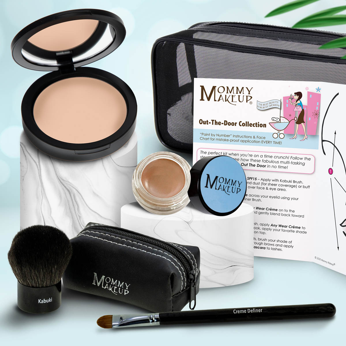 Out The Door Collection | Travel-friendly, Multi-tasking,Talc-free Makeup Set - Fabs things