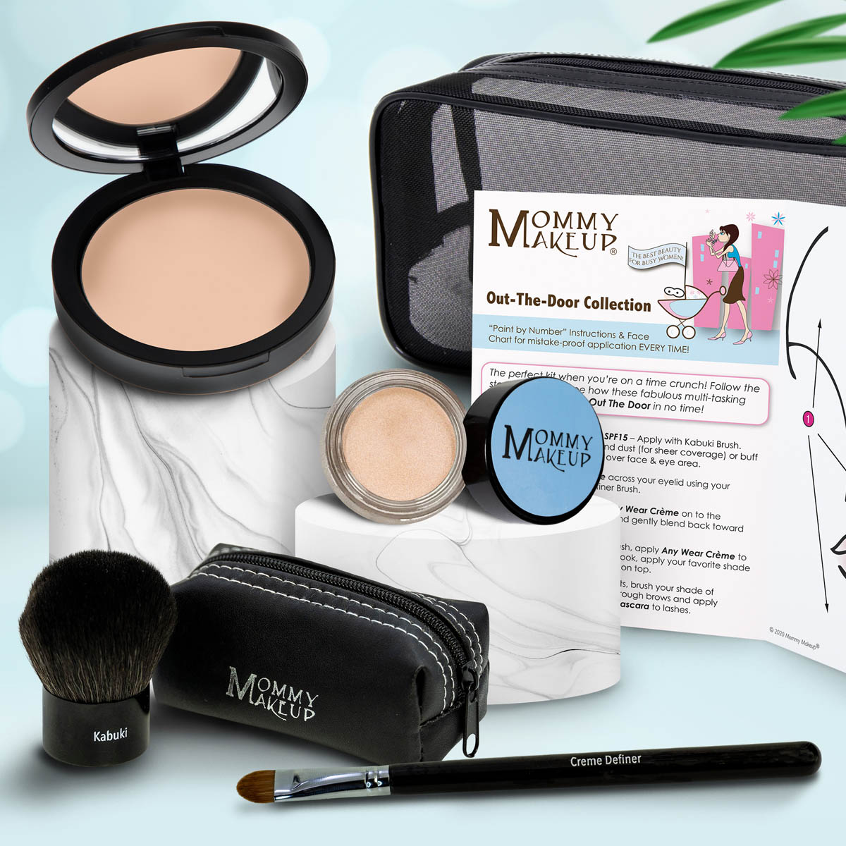 Out The Door Collection | Travel-friendly, Multi-tasking,Talc-free Makeup Set - Fabs things
