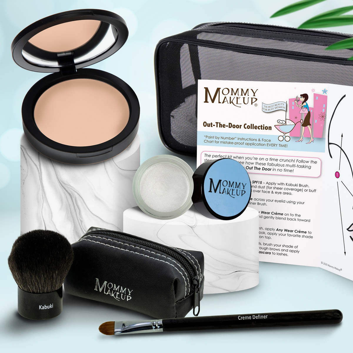 Out The Door Collection | Travel-friendly, Multi-tasking,Talc-free Makeup Set - Fabs things