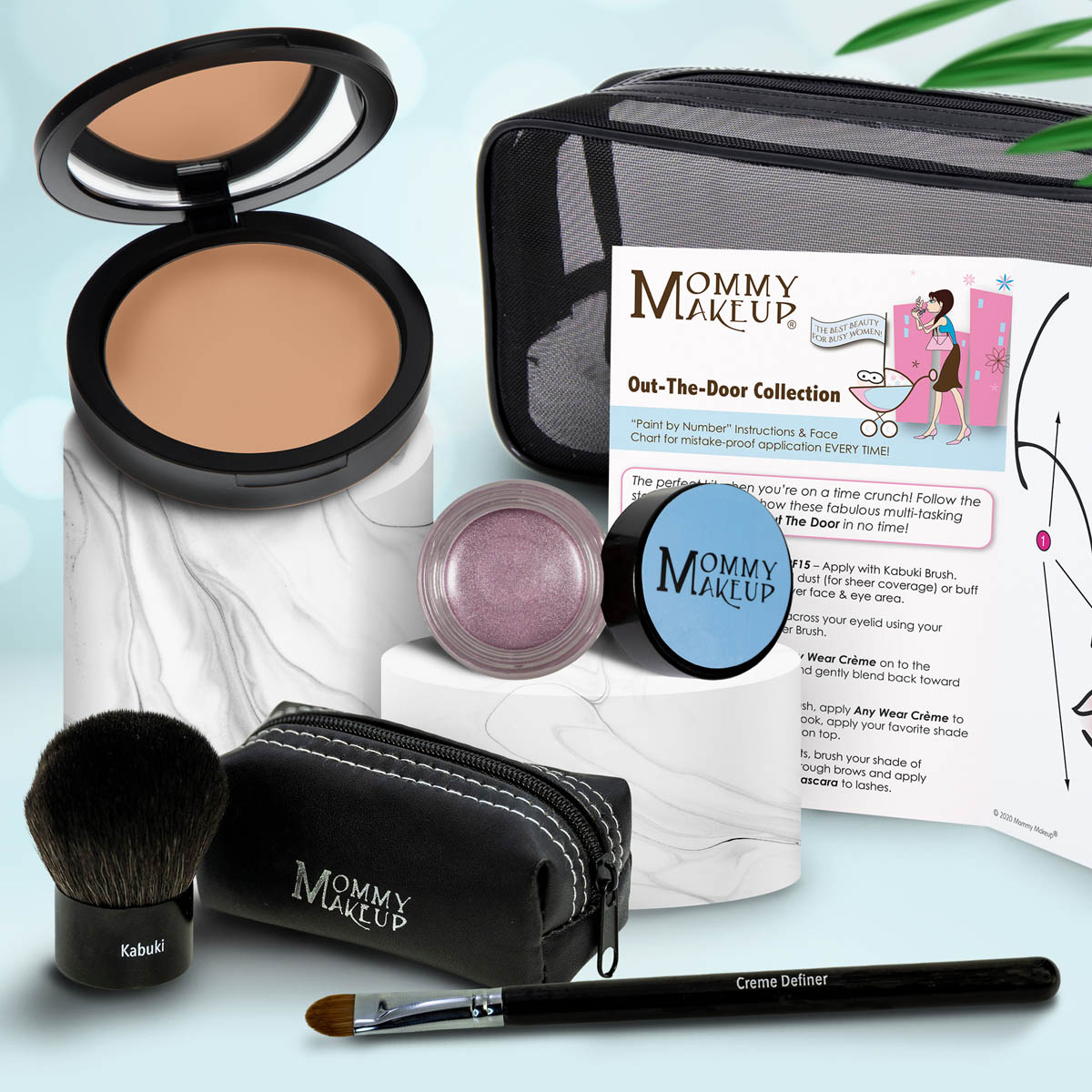 Out The Door Collection | Travel-friendly, Multi-tasking,Talc-free Makeup Set - Fabs things