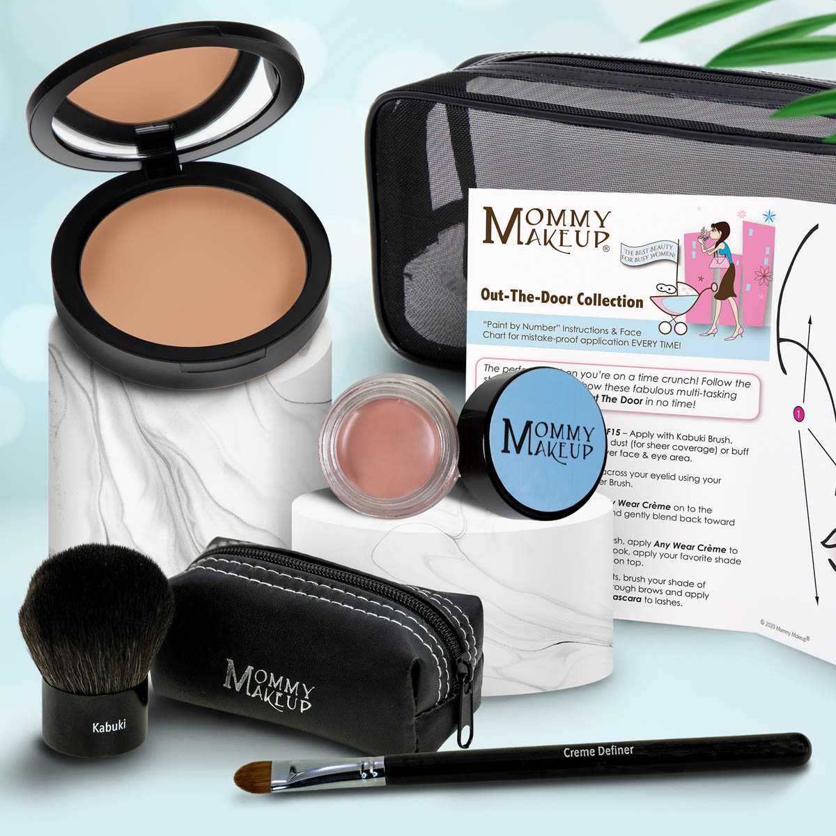 Out The Door Collection | Travel-friendly, Multi-tasking,Talc-free Makeup Set - Fabs things