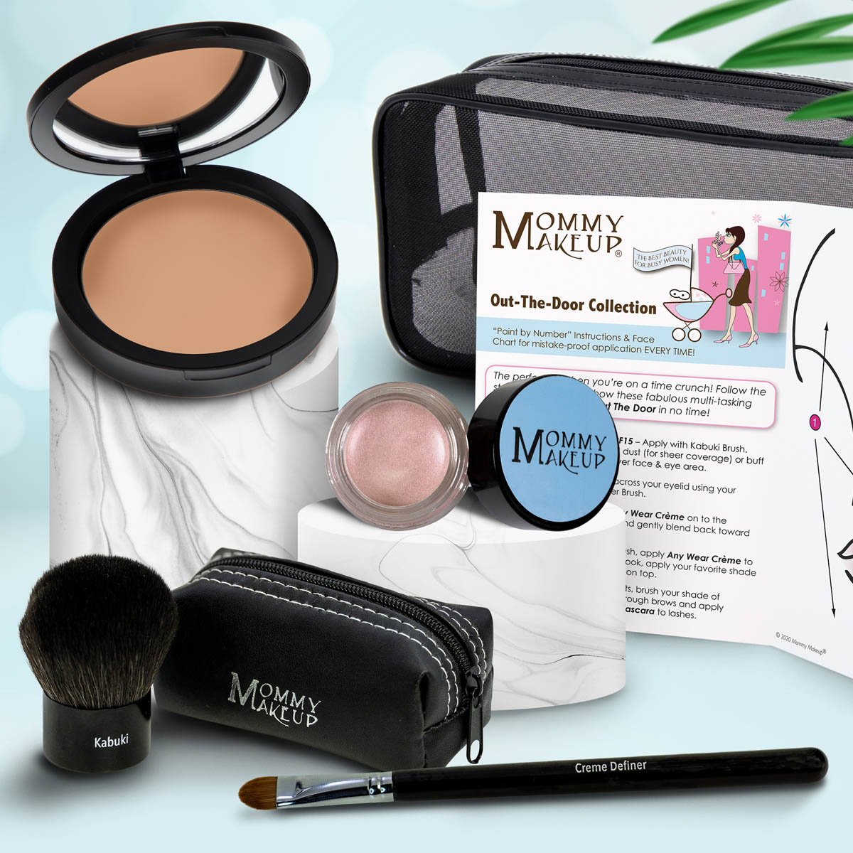 Out The Door Collection | Travel-friendly, Multi-tasking,Talc-free Makeup Set - Fabs things
