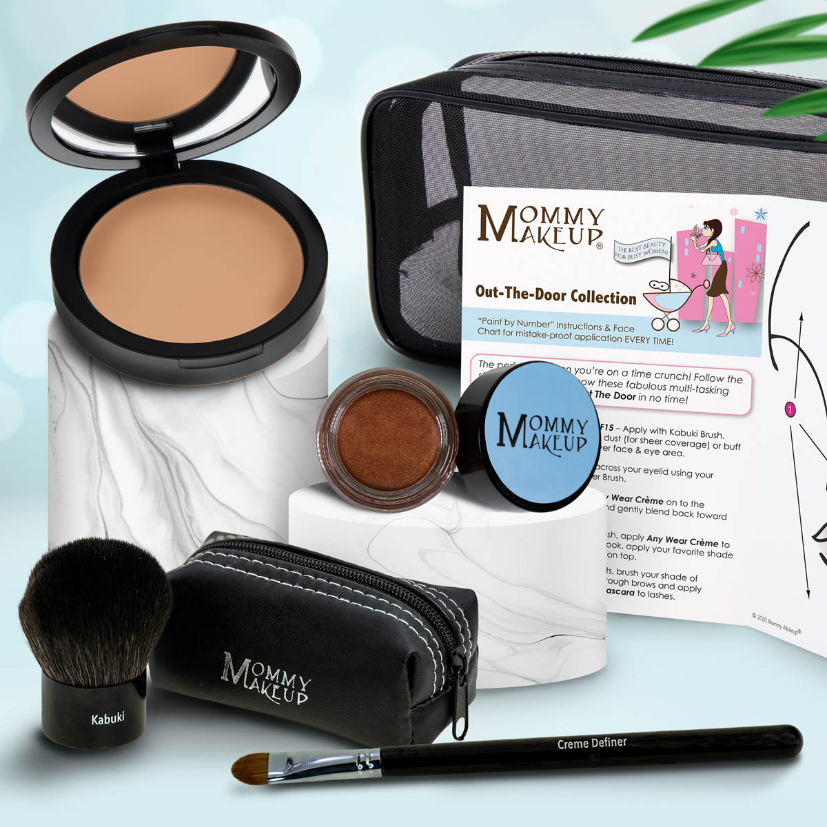 Out The Door Collection | Travel-friendly, Multi-tasking,Talc-free Makeup Set - Fabs things