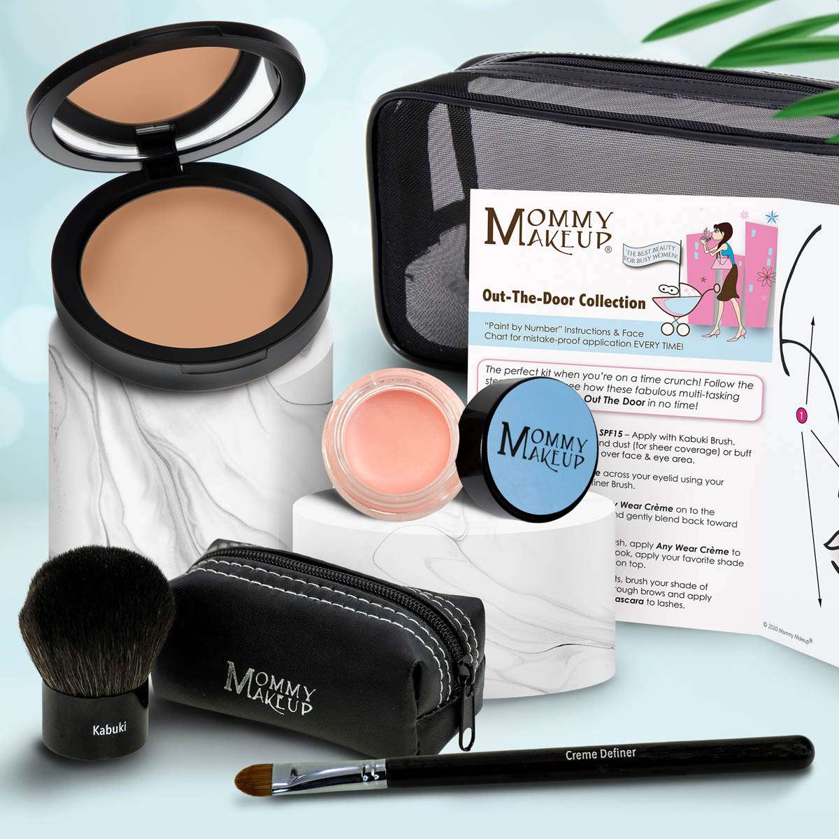 Out The Door Collection | Travel-friendly, Multi-tasking,Talc-free Makeup Set - Fabs things