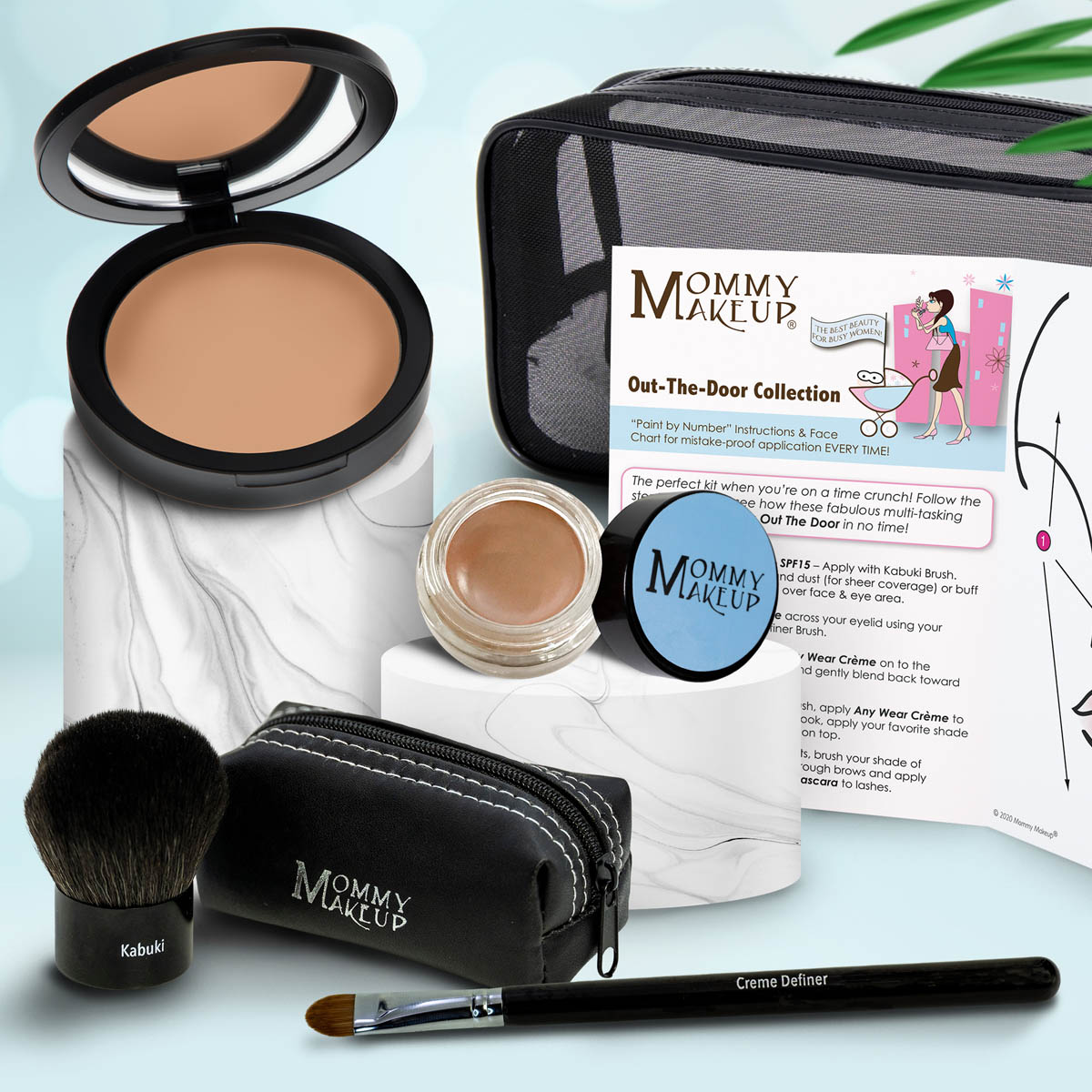 Out The Door Collection | Travel-friendly, Multi-tasking,Talc-free Makeup Set - Fabs things