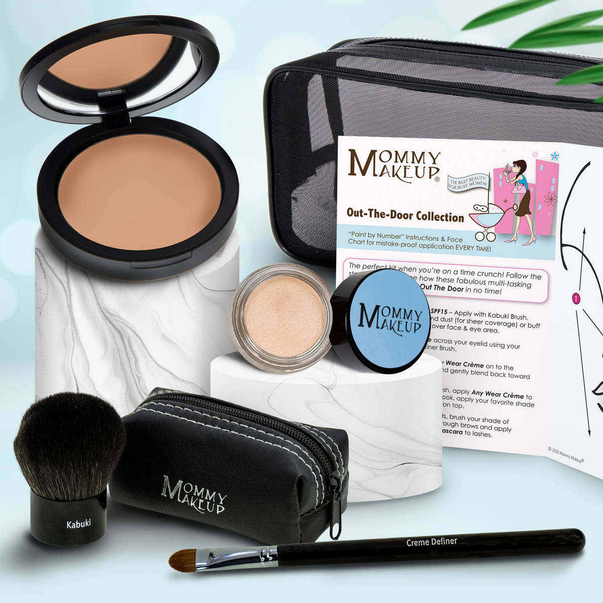 Out The Door Collection | Travel-friendly, Multi-tasking,Talc-free Makeup Set - Fabs things