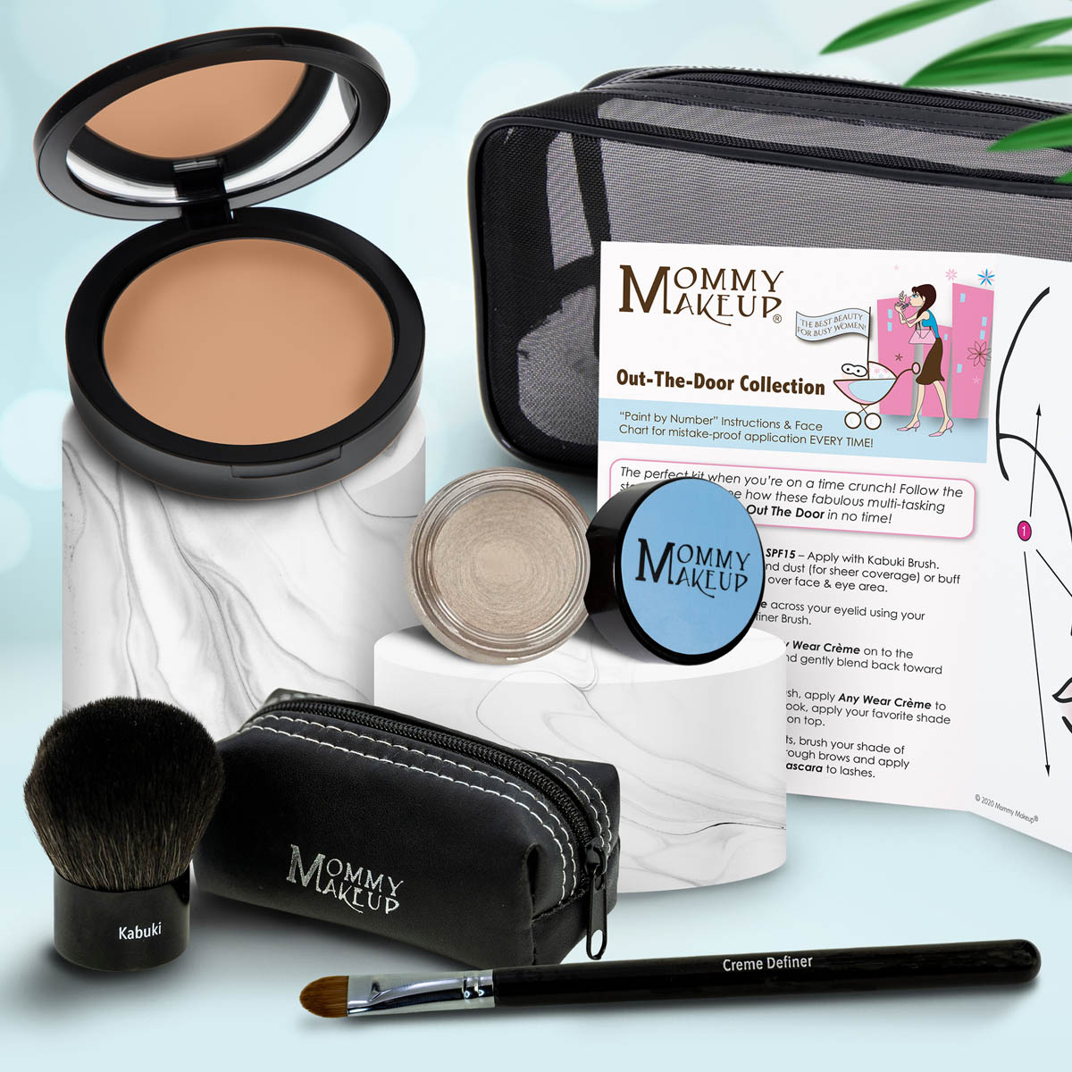 Out The Door Collection | Travel-friendly, Multi-tasking,Talc-free Makeup Set - Fabs things
