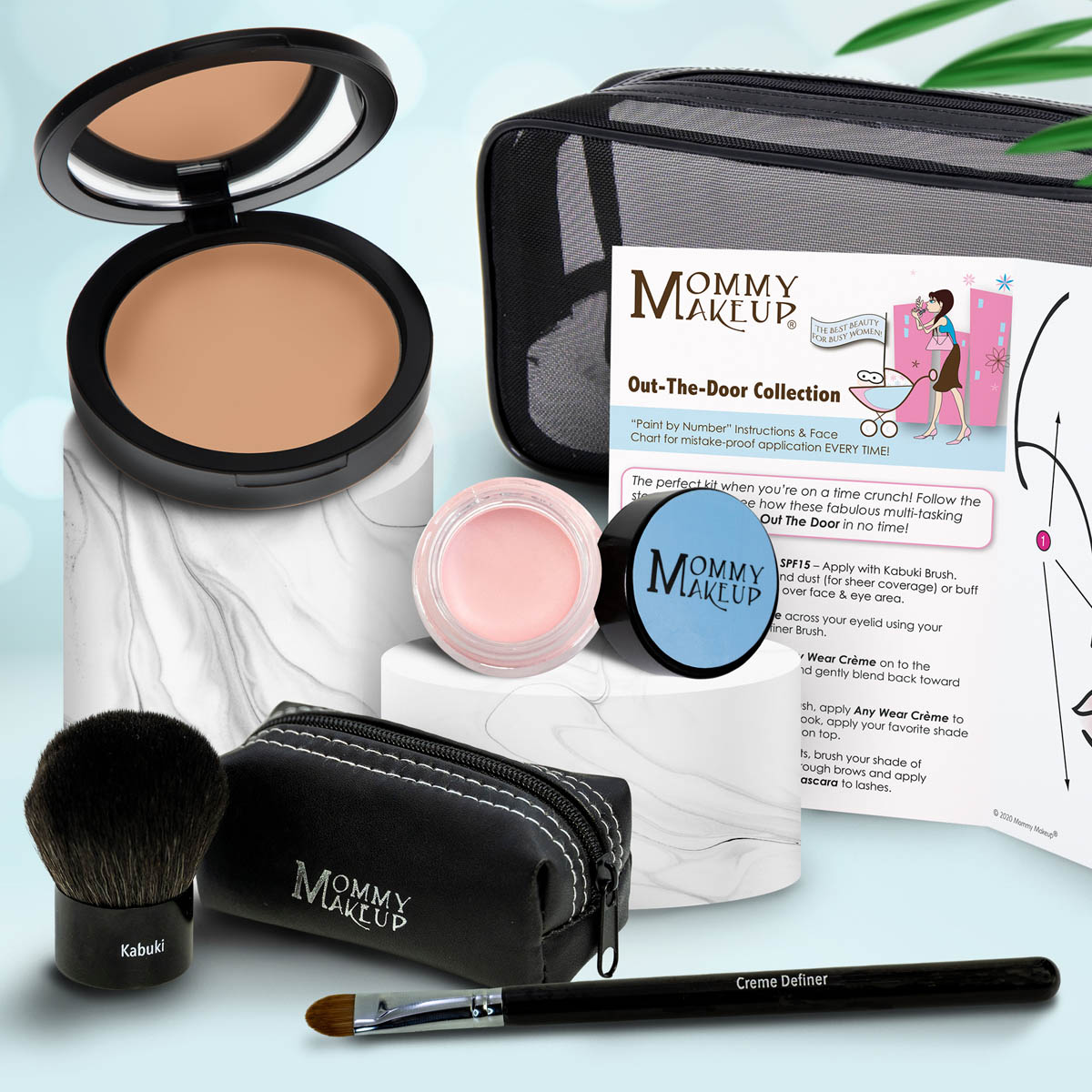 Out The Door Collection | Travel-friendly, Multi-tasking,Talc-free Makeup Set - Fabs things
