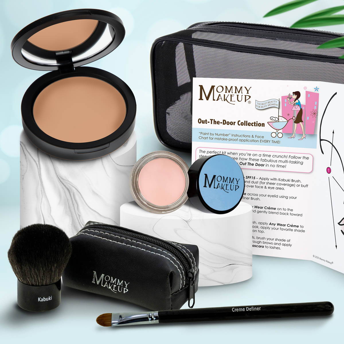 Out The Door Collection | Travel-friendly, Multi-tasking,Talc-free Makeup Set - Fabs things