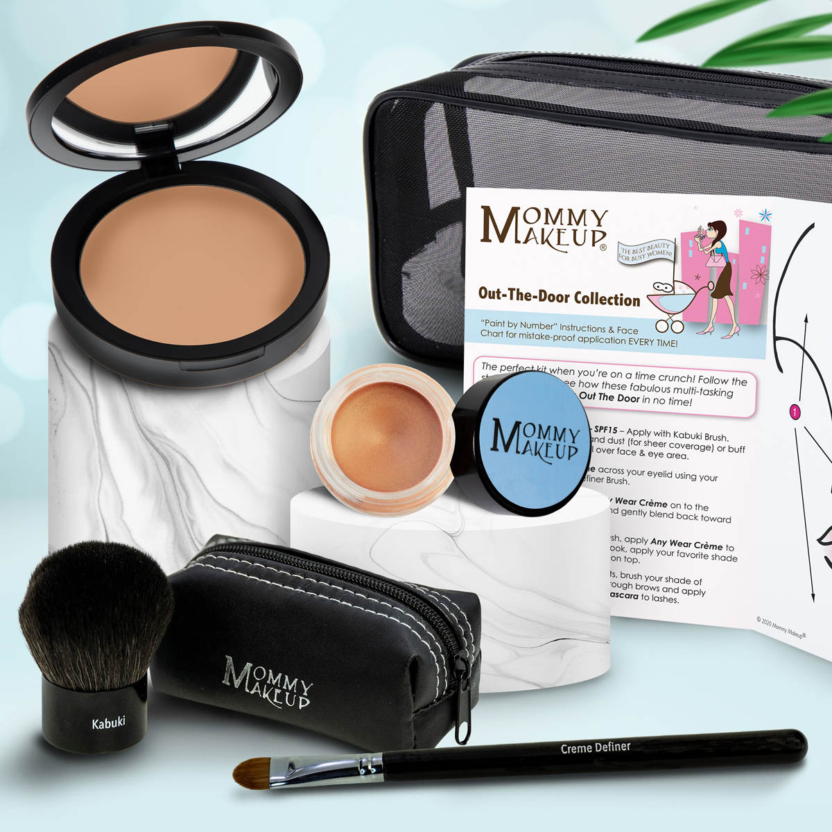 Out The Door Collection | Travel-friendly, Multi-tasking,Talc-free Makeup Set - Fabs things