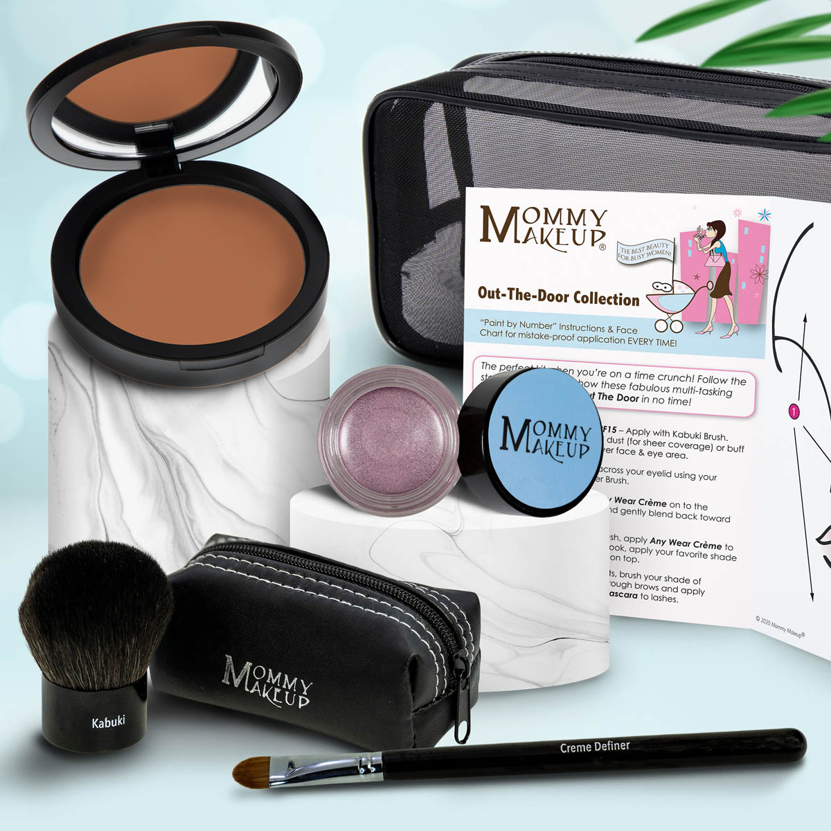 Out The Door Collection | Travel-friendly, Multi-tasking,Talc-free Makeup Set - Fabs things