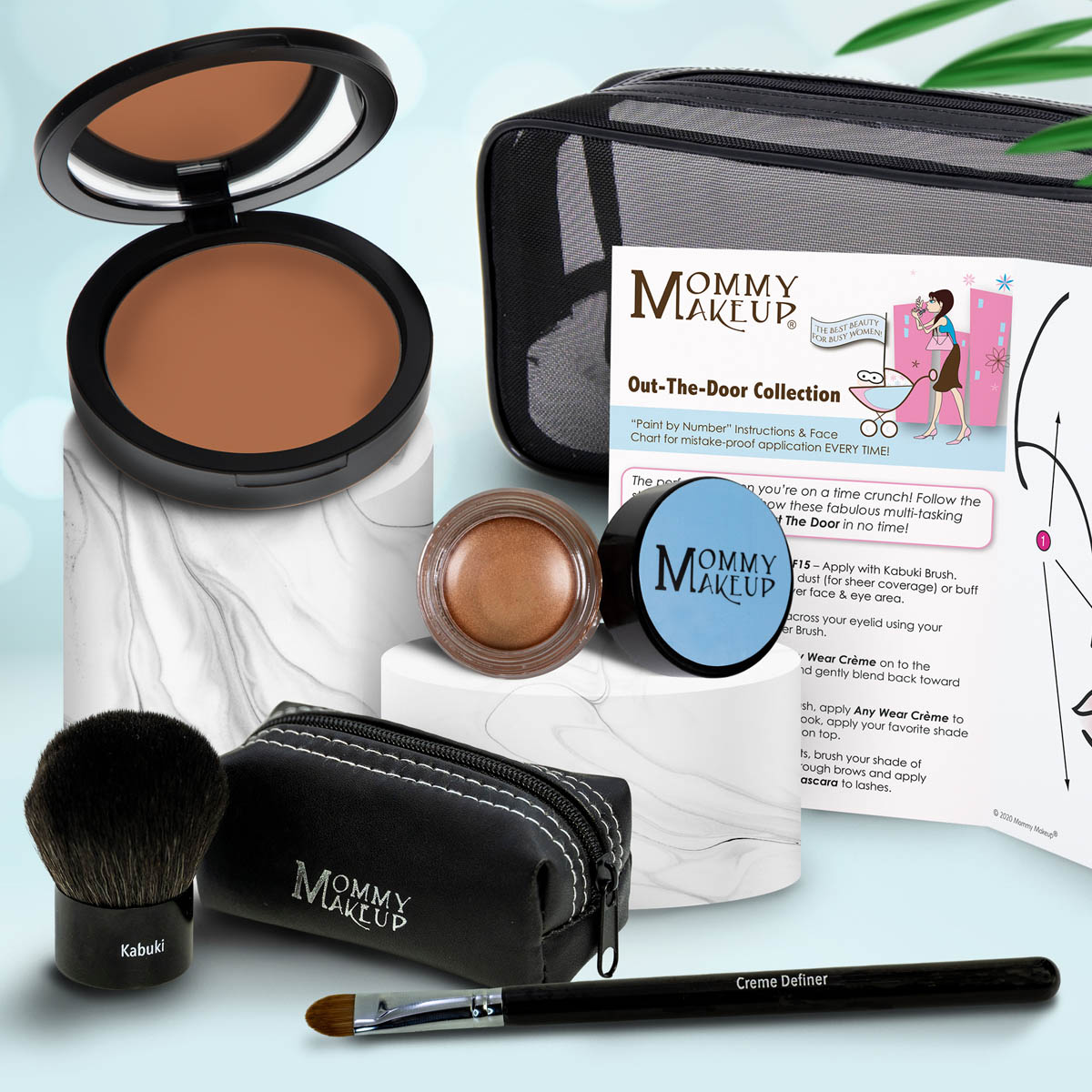 Out The Door Collection | Travel-friendly, Multi-tasking,Talc-free Makeup Set - Fabs things