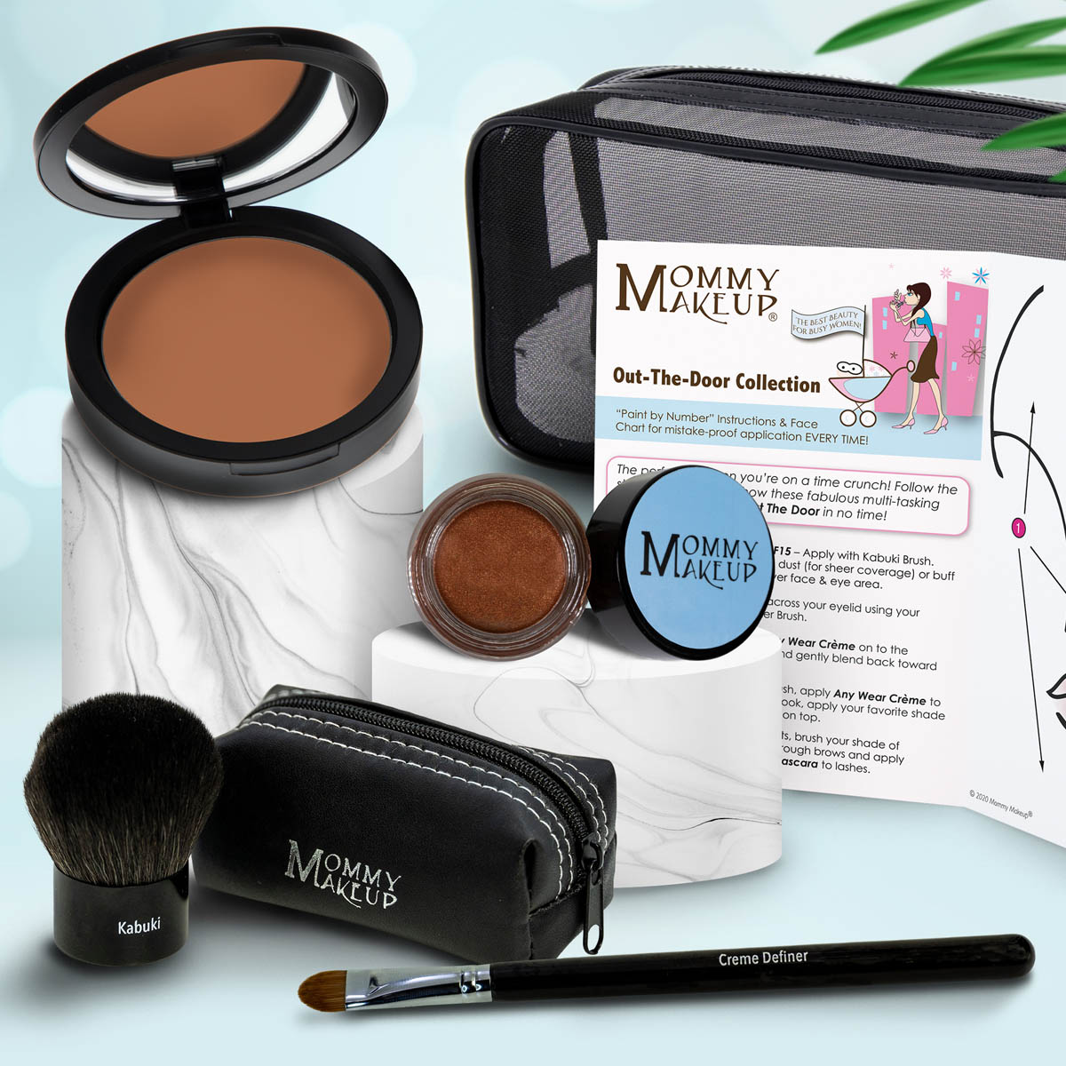 Out The Door Collection | Travel-friendly, Multi-tasking,Talc-free Makeup Set - Fabs things