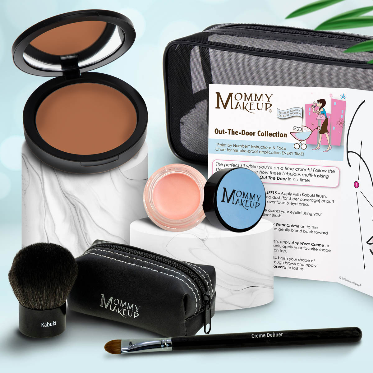 Out The Door Collection | Travel-friendly, Multi-tasking,Talc-free Makeup Set - Fabs things