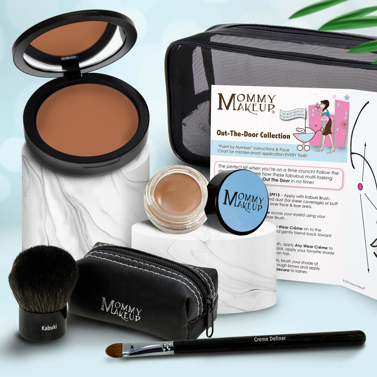 Out The Door Collection | Travel-friendly, Multi-tasking,Talc-free Makeup Set - Fabs things
