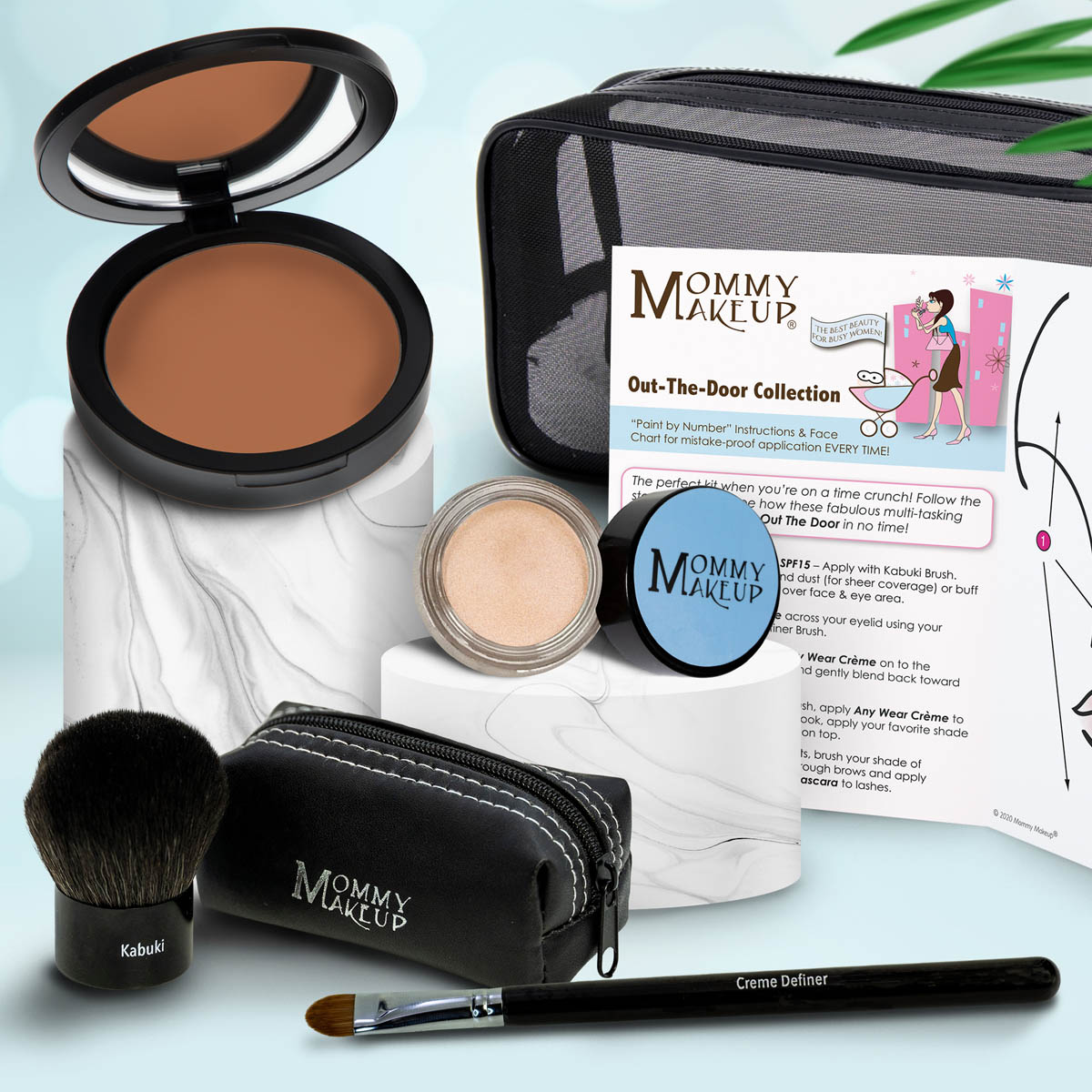 Out The Door Collection | Travel-friendly, Multi-tasking,Talc-free Makeup Set - Fabs things