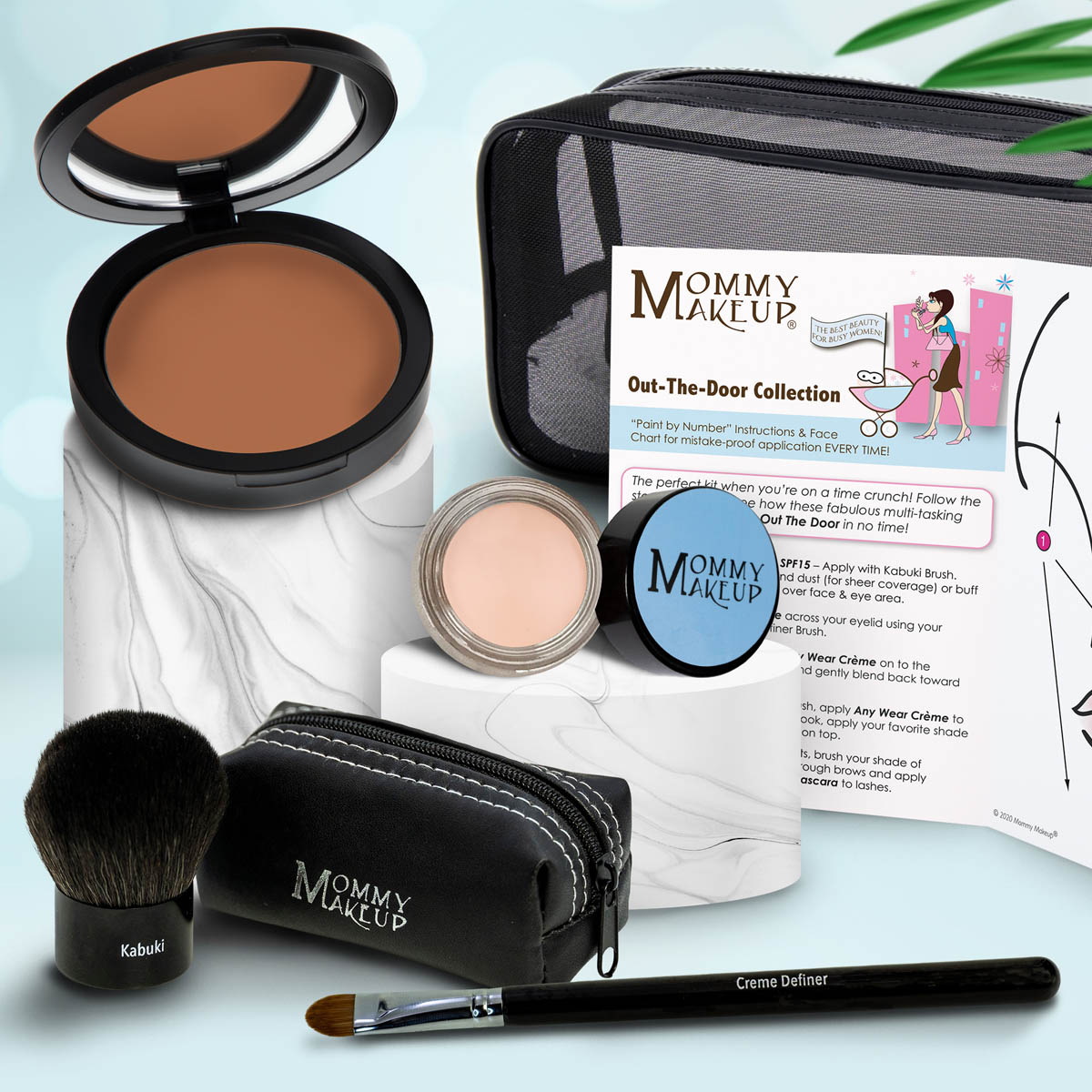 Out The Door Collection | Travel-friendly, Multi-tasking,Talc-free Makeup Set - Fabs things