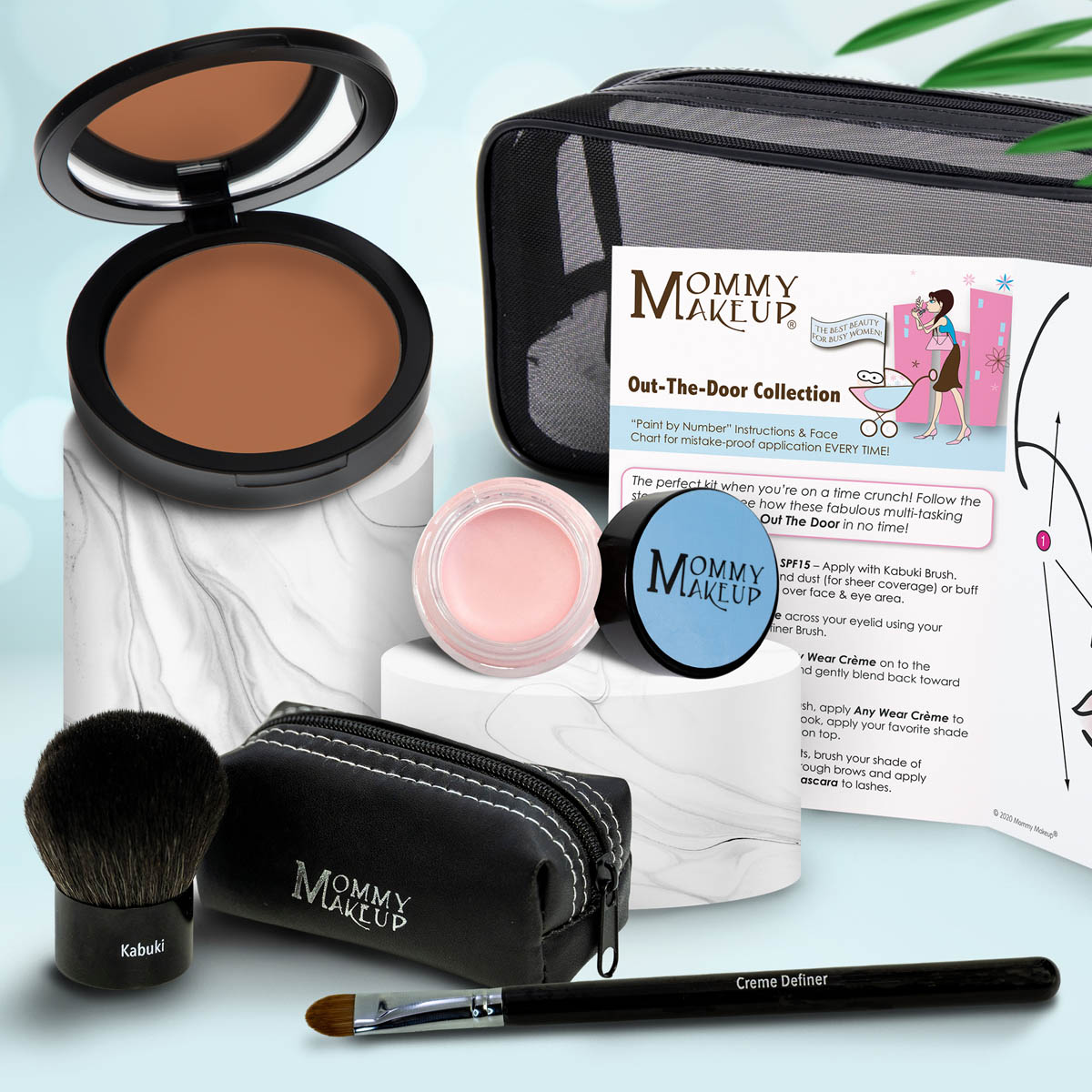 Out The Door Collection | Travel-friendly, Multi-tasking,Talc-free Makeup Set - Fabs things