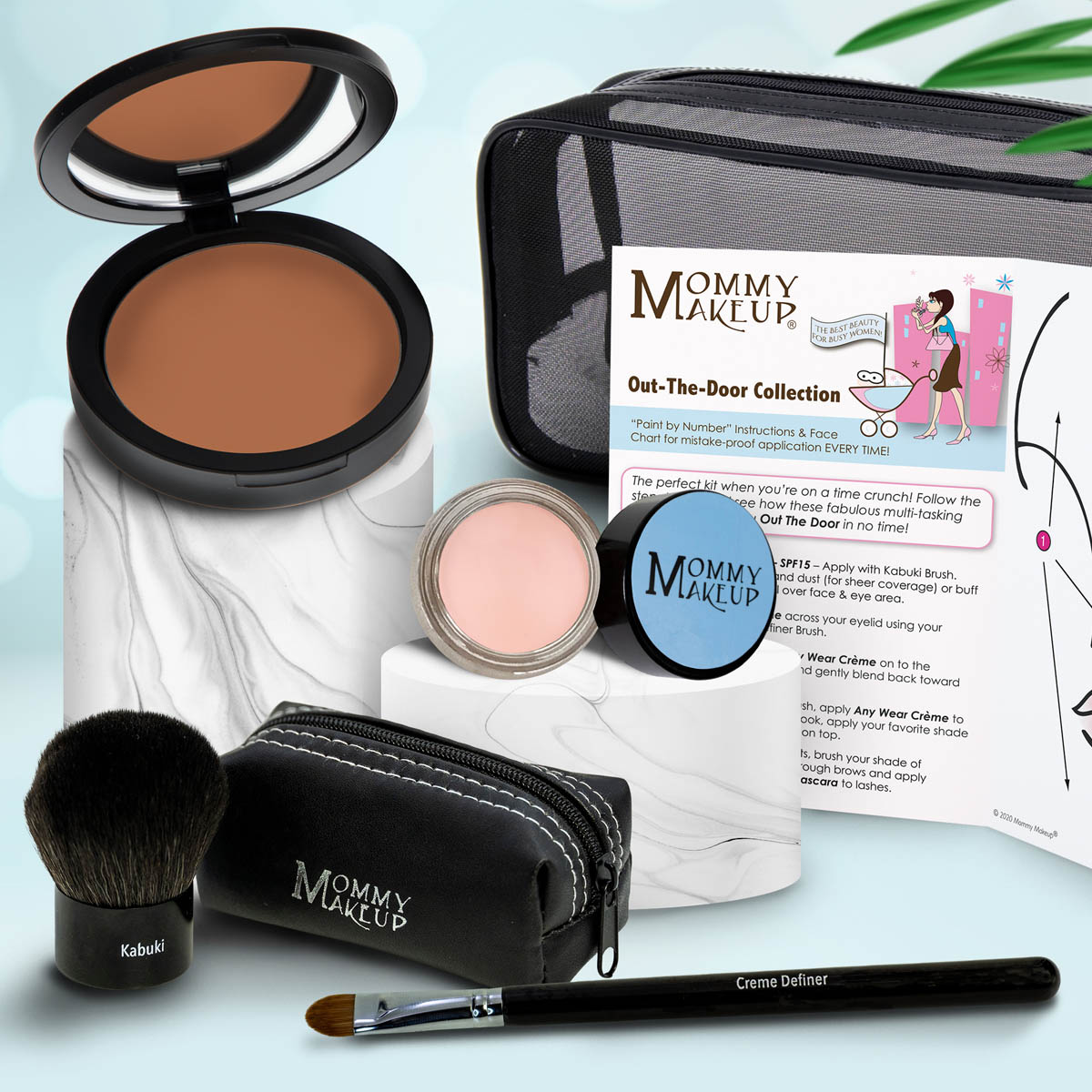 Out The Door Collection | Travel-friendly, Multi-tasking,Talc-free Makeup Set - Fabs things