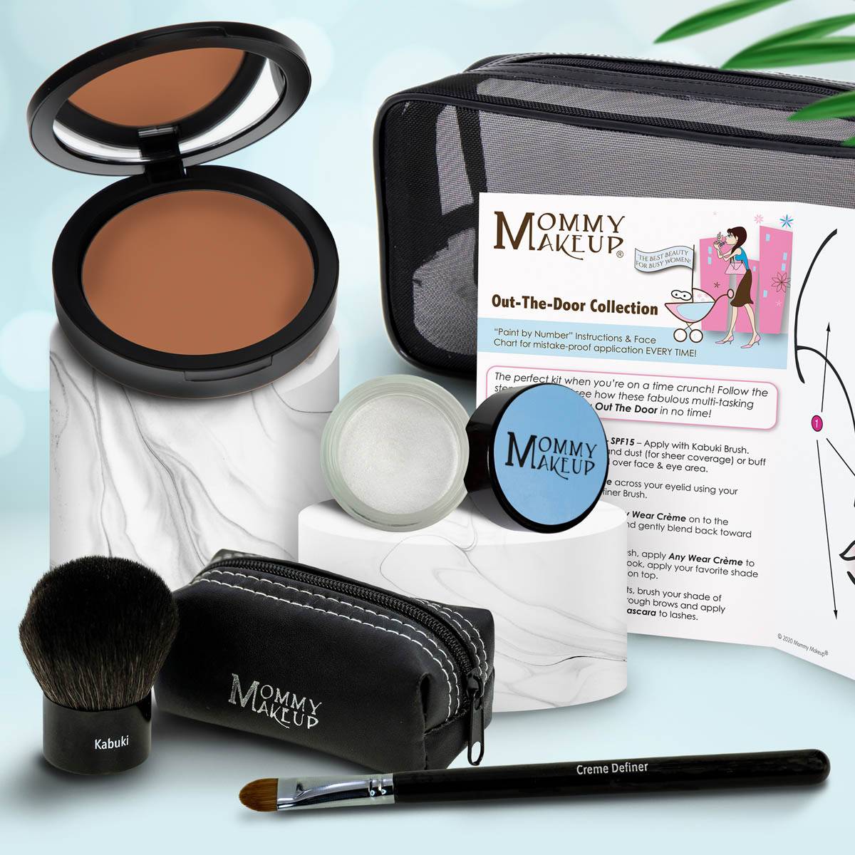 Out The Door Collection | Travel-friendly, Multi-tasking,Talc-free Makeup Set - Fabs things