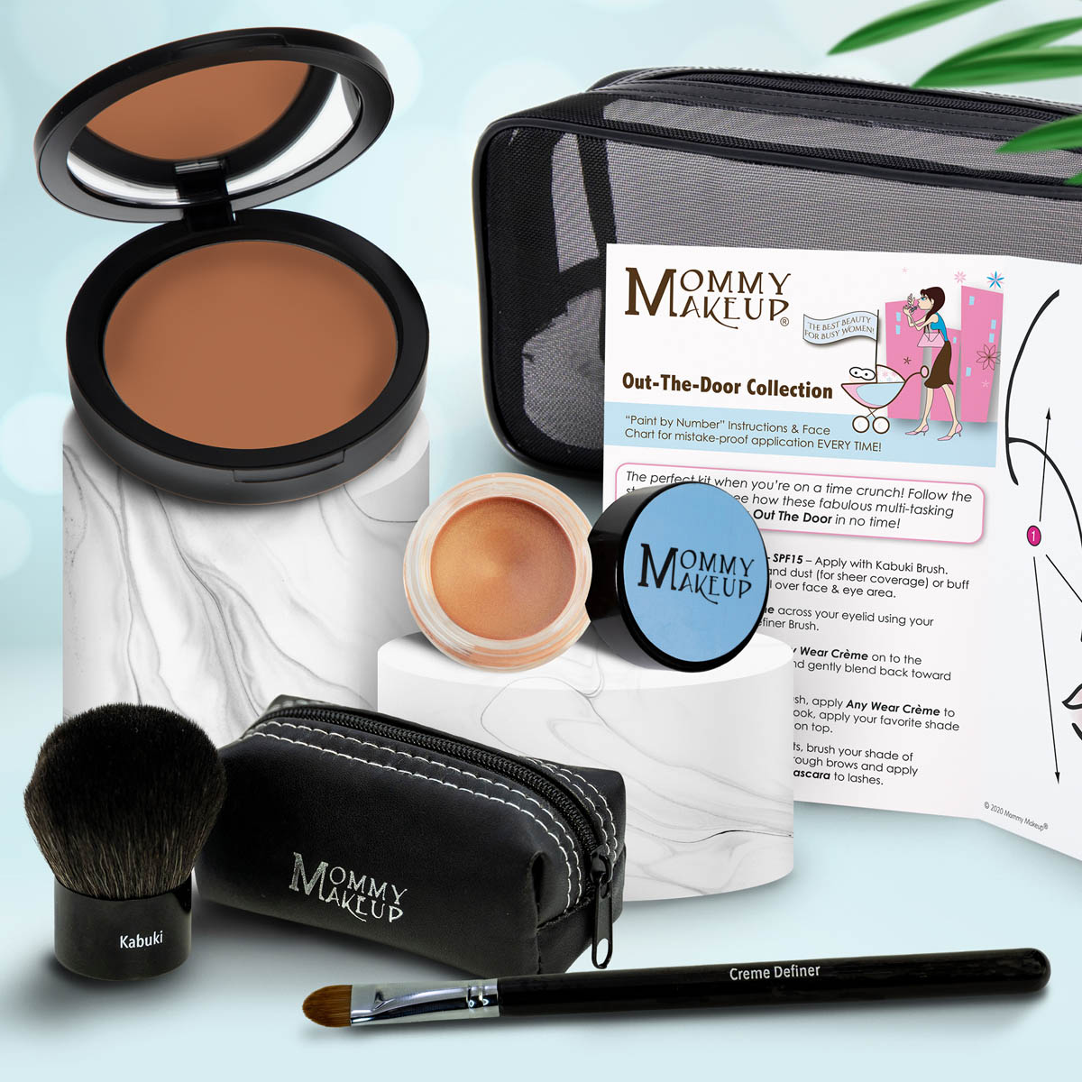 Out The Door Collection | Travel-friendly, Multi-tasking,Talc-free Makeup Set - Fabs things