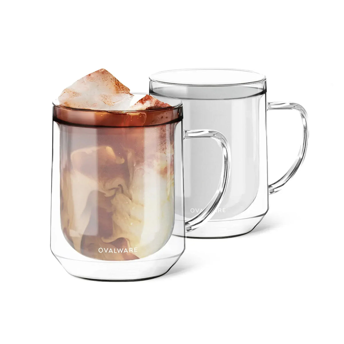 Double Wall Mug - 500ml/17oz (Set of 2) - Fabs things