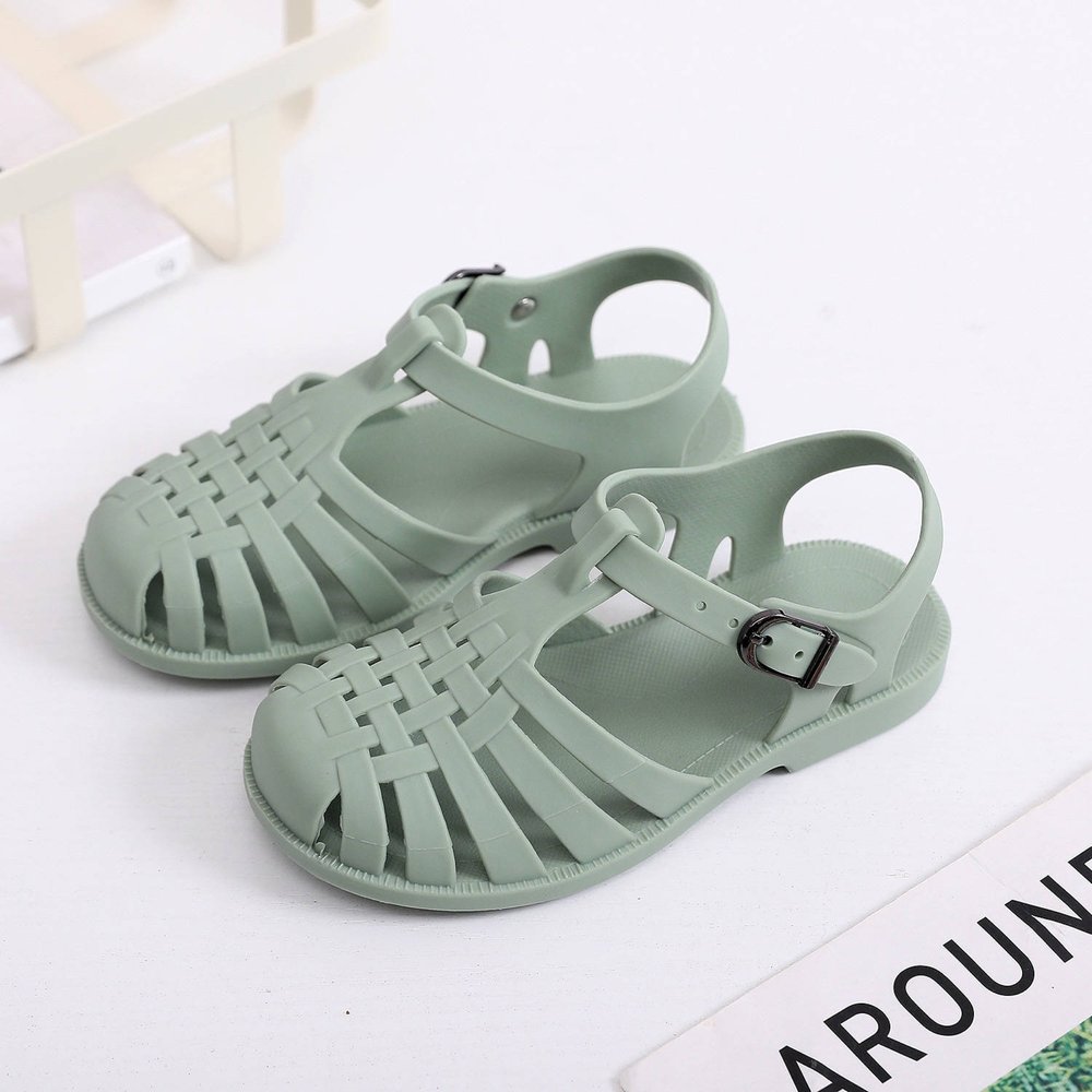 Aqua-Joy Kids Jelly Sandals – Waterproof Toddler Summer Shoes with Wide Toe Box & Anti-Slip Sole - Fabs things