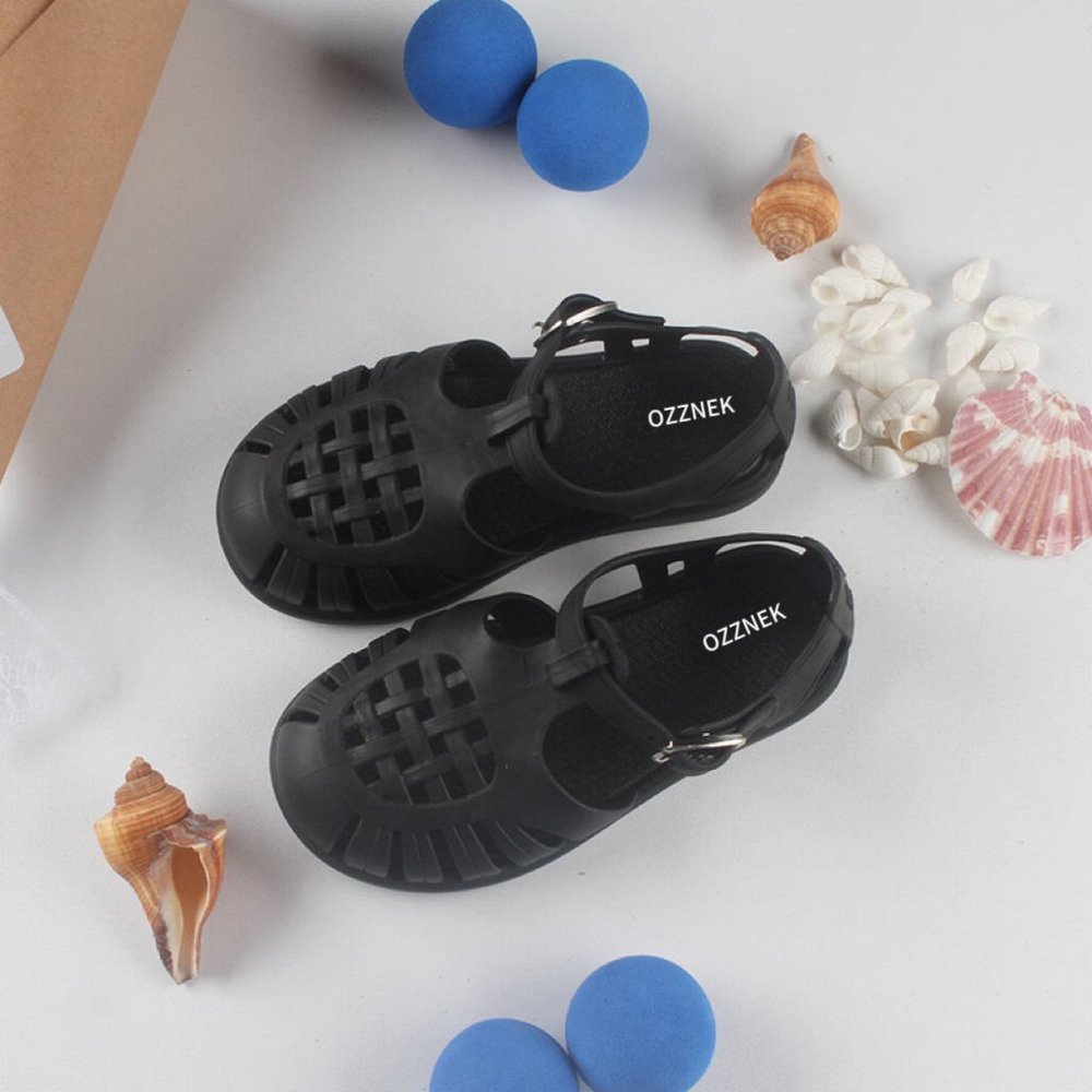 Aqua-Joy Kids Jelly Sandals – Waterproof Toddler Summer Shoes with Wide Toe Box & Anti-Slip Sole - Fabs things