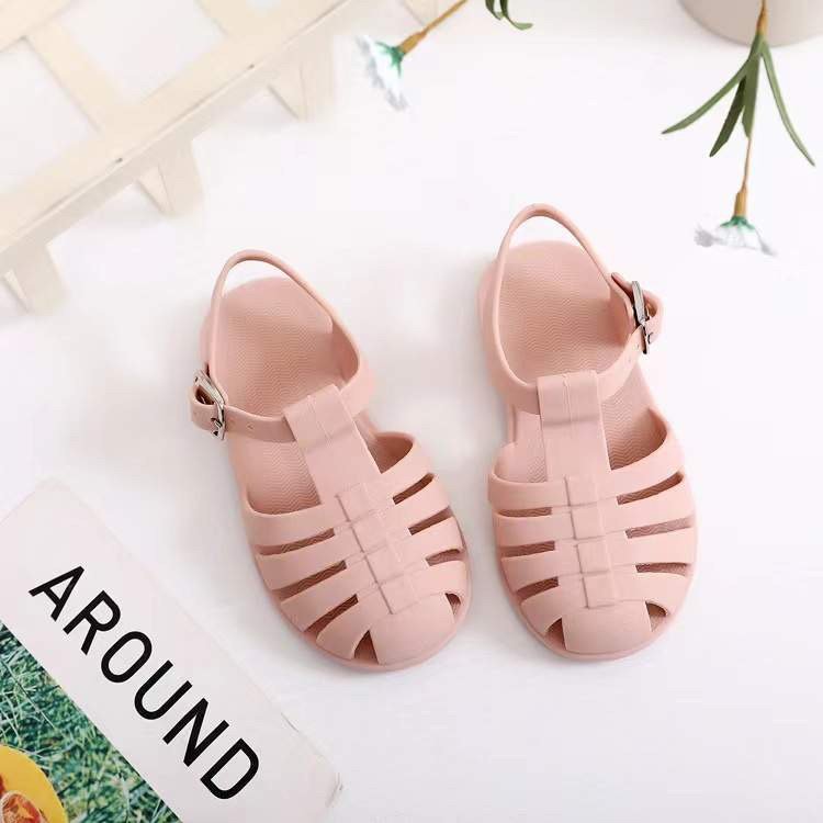 Roman Kids' Barefoot Jelly Sandals | Waterproof & Wide Toe Box - Fabs things