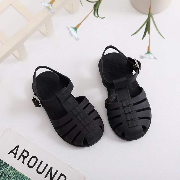 Roman Kids' Barefoot Jelly Sandals | Waterproof & Wide Toe Box - Fabs things