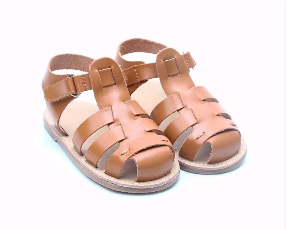 Kids' Italian Leather Sandals | Wide Toe Box & Flexible Sole for Toddlers| Venetian - Fabs things