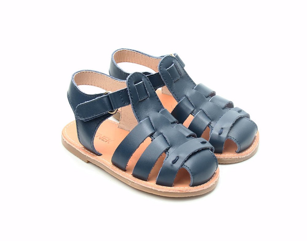 Kids' Italian Leather Sandals | Wide Toe Box & Flexible Sole for Toddlers| Venetian - Fabs things