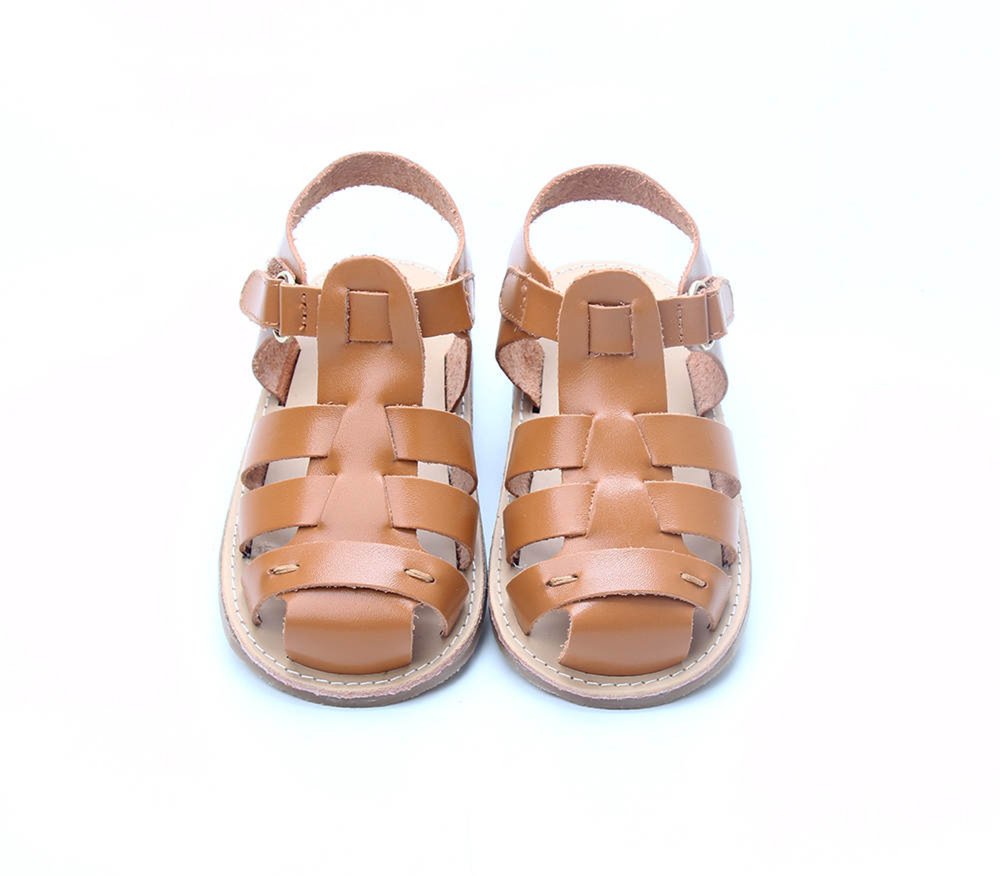 Kids' Italian Leather Sandals | Wide Toe Box & Flexible Sole for Toddlers| Venetian - Fabs things