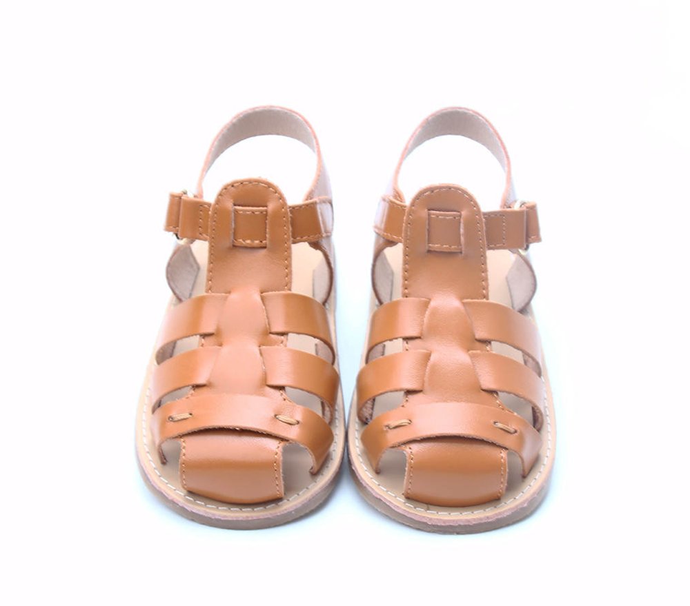 Kids' Italian Leather Sandals | Wide Toe Box & Flexible Sole for Toddlers| Venetian - Fabs things