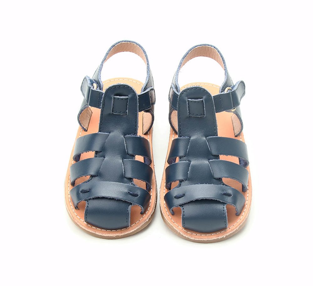 Kids' Italian Leather Sandals | Wide Toe Box & Flexible Sole for Toddlers| Venetian - Fabs things