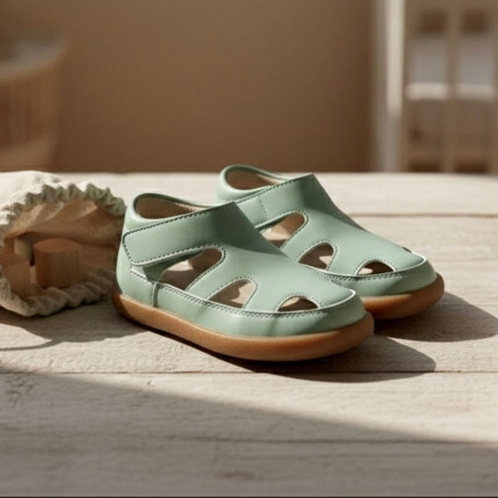 Toddler Wide Toe Box Sandals| Sprout Barefoot Summer Sandals for Kids - Fabs things