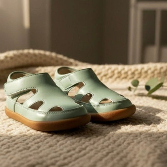 Toddler Wide Toe Box Sandals| Sprout Barefoot Summer Sandals for Kids - Fabs things