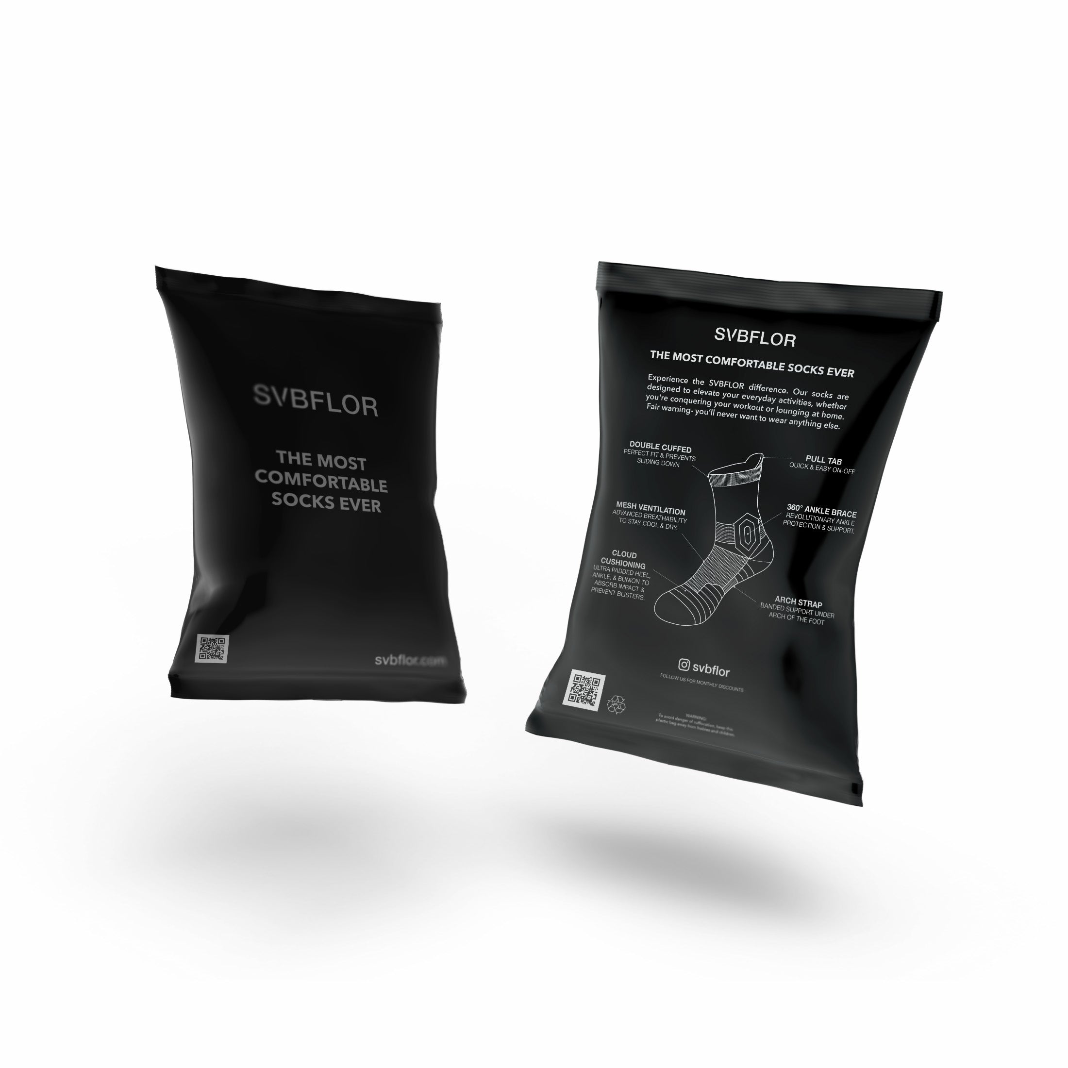 CloudFusion™ Athletic Cushioned Crew Socks