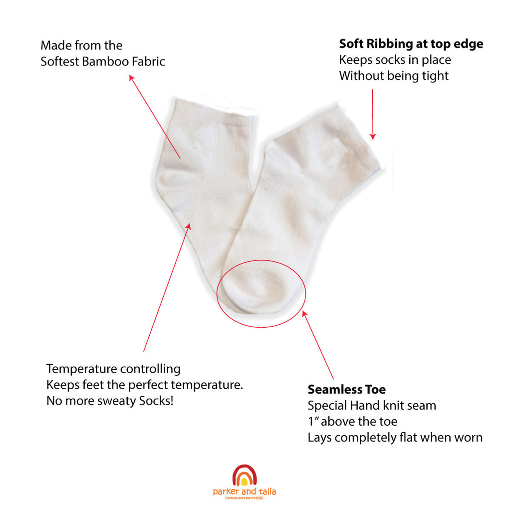 Ankle SmoothToe™ Socks – 5 Pack (Multi Color) - Fabs things
