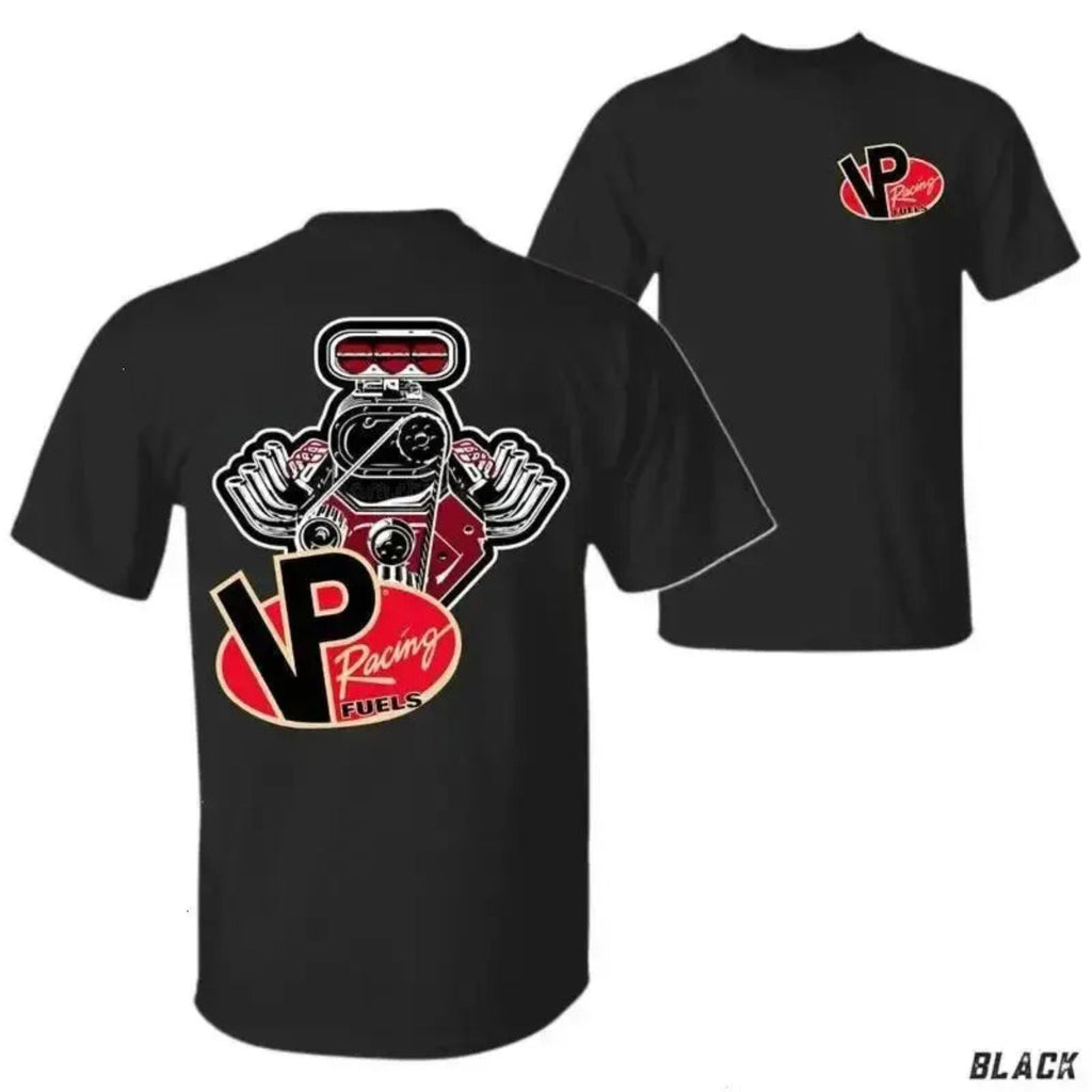 VP Racing Fuels V8 Engine Graphic Tee - Men's Tropical Car Lover's T-shirt, Summer Fashion Apparel - Fabs things