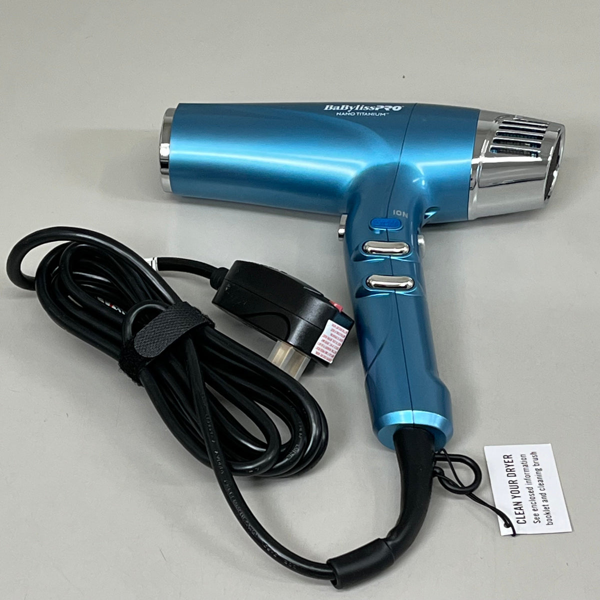 BaBylissPRO Nano Titanium Professional 1875w Blow Dryer 2X Ion High Performance - Fabs things