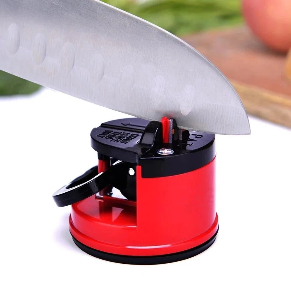 Knife Sharpener Sharpening Tool Easy And Safe To Sharpens Kitchen Chef Knives Damascus Knives Sharpener Suction - Fabs things