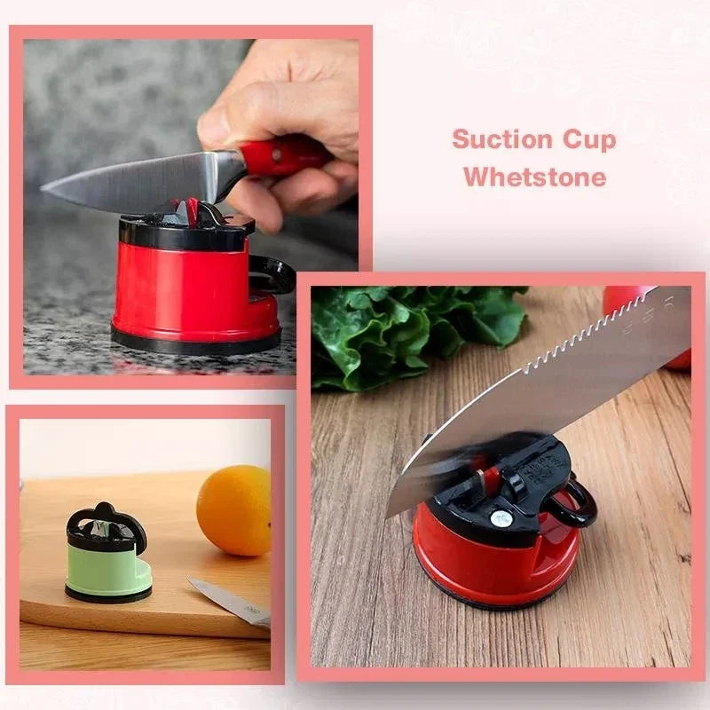 Knife Sharpener Sharpening Tool Easy And Safe To Sharpens Kitchen Chef Knives Damascus Knives Sharpener Suction - Fabs things