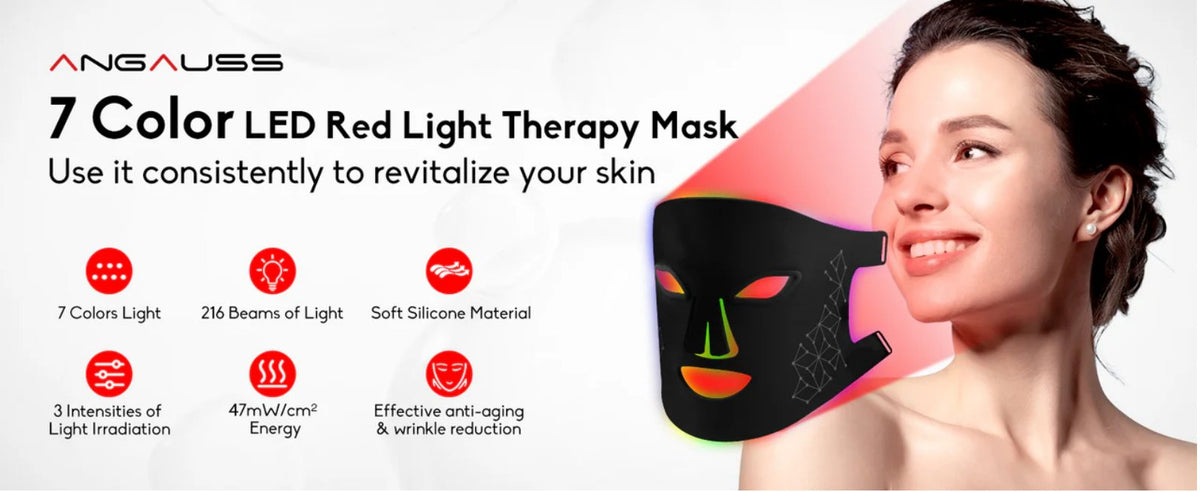 Luxe Professional Skin Care Rejuvenating LED Face Mask - Fabs things