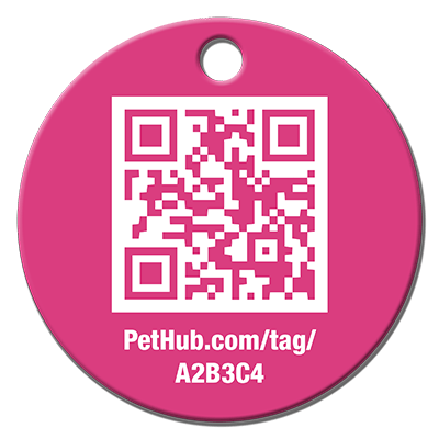 PetHub QR Pet ID Tag – Classic Aluminum - Fabs things