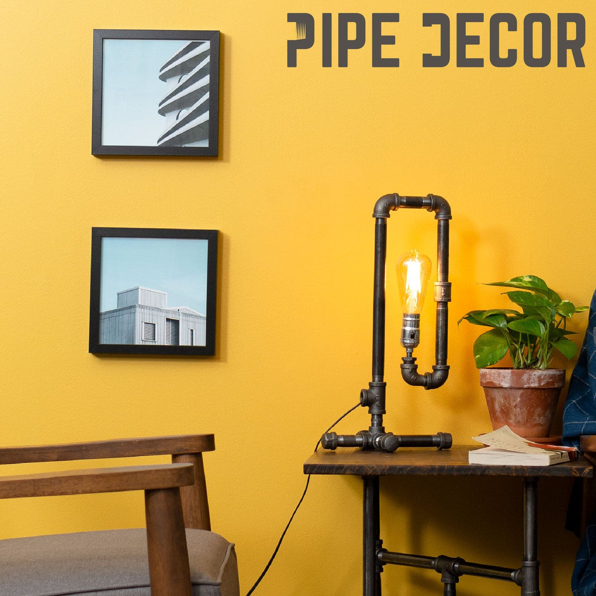 Convertible Table Lamp By PIPE DECOR - Fabs things