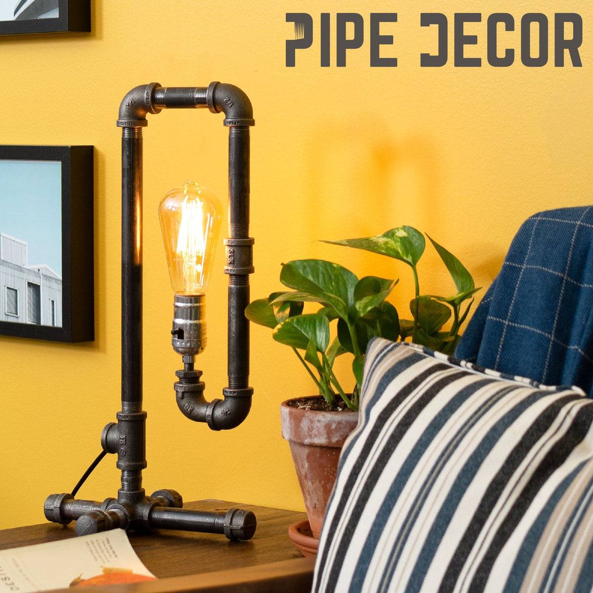 Convertible Table Lamp By PIPE DECOR - Fabs things