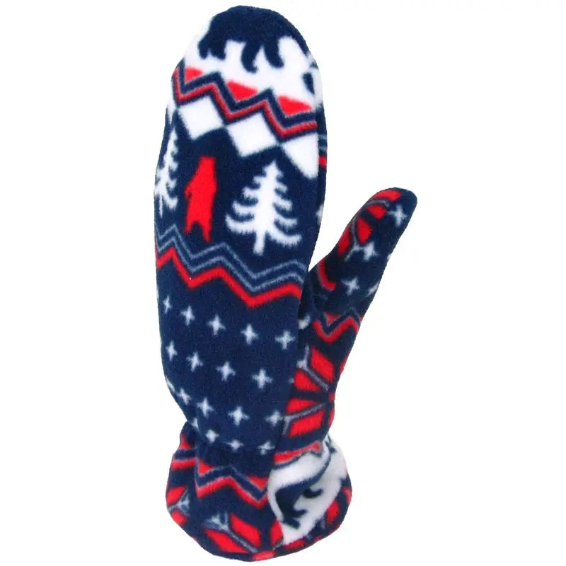 Polar Feet Fleece Mittens - Warm Fleece Gloves for Winter - Fabs things