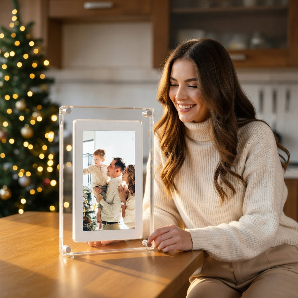 Digital Photo Frame with WiFi & Cloud Storage