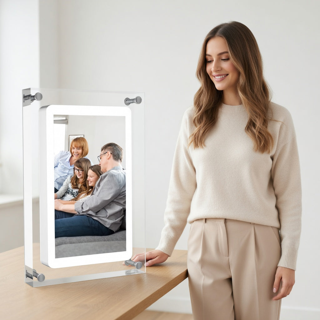 Digital Photo Frame with WiFi & Cloud Storage